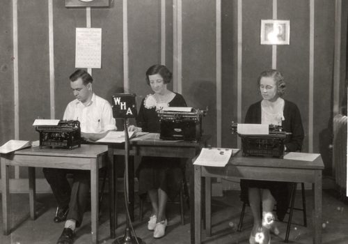 WPR's College Of The Air Taught Traditional And Practical Courses To Students Beginning In The Great Depression. They Even Taught Typing - On The Radio!