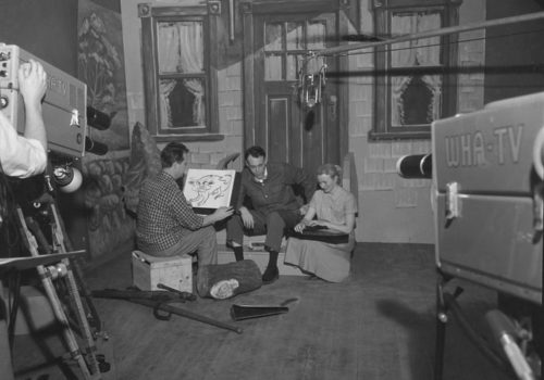An Early WPT Production Set For This Is My Doorstep In The 1950s